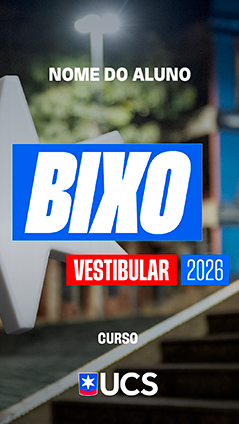 Bixo Ucs - Vestibular 2026