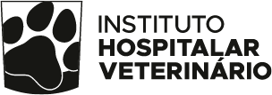 Logo horizontal preto do Instituto Hospital Veterinário