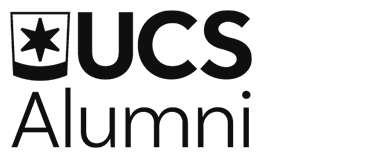 Logo horizontal preto do UCS Alumni