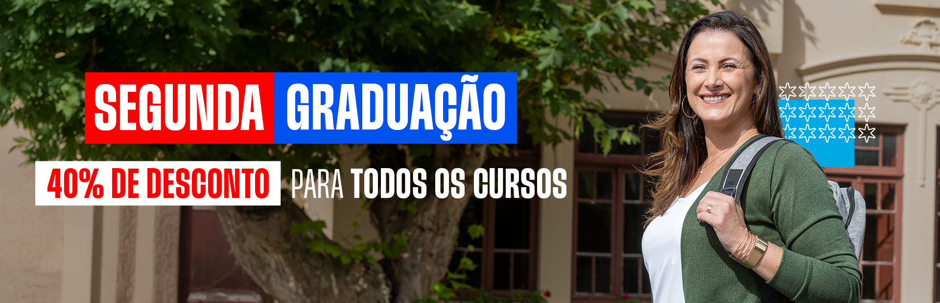 Se diferencie com a Segunda Graduação
