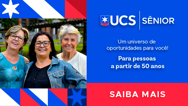 UCS Sênior: aulas online movimentam alunos do programa.