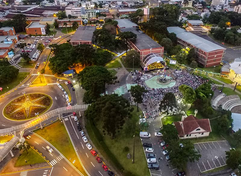 Visão Aérea do Campus-Sede - Caxias do Sul